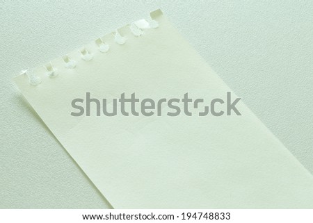 blank card that you can write anything you want