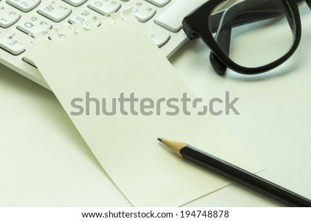 Blank card that you can write anything you want