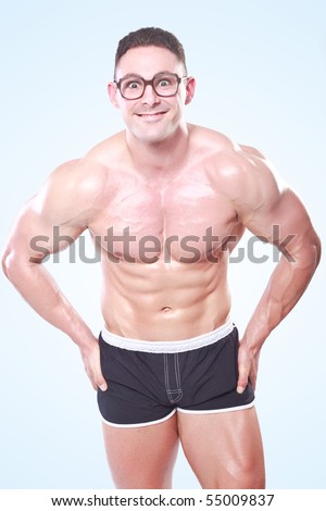 [Image: stock-photo-happy-bodybuilder-nerd-shows...009837.jpg]