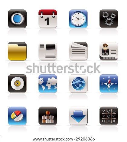cell phone icon. phone icon eps. stock vector