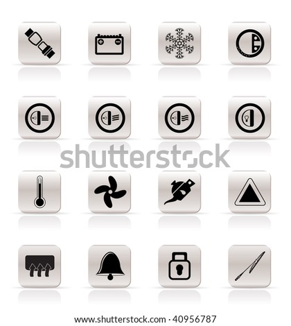 Car Dash Icons