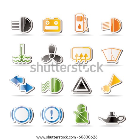  car dashboard icons - product image finder - guashan.