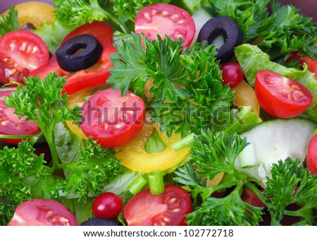 salad salad background