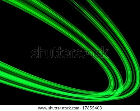 Neon Green Celestial Rings