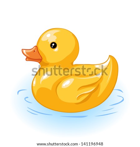 vector yellow duck for bath vector yellow duck for bath
