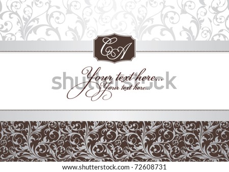 abstract invitation frame vector illustration abstract invitation frame vector illustration