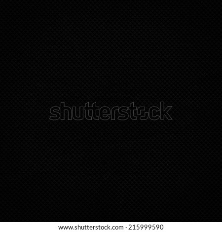 Abstract textured surface grid from a synthetic material for backgrounds of black color