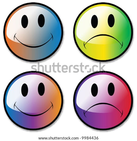 pictures of smiley faces that move. Smiley Face Buttons,