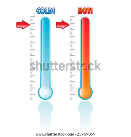 thermometers clip art. stock vector : Thermometer