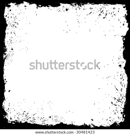 Grunge Background Border Stock Vector Illustration 30481423 : Shutterstock