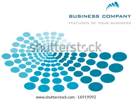 business template background with Logo vector business template background with Logo vector
