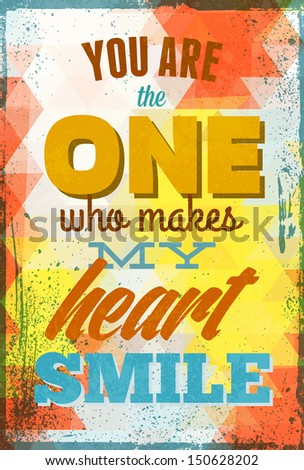 Vintage Saint Valentine's typography vector illustration EPS10 Can be used as a poster or postcard Vintage Saint Valentine's typography vector illustration EPS10 Can be used as a poster or postcard