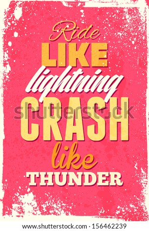 Vintage typography vector illustration with grunge effects Can be used as a poster or postcard Vintage typography vector illustration with grunge effects Can be used as a poster or postcard
