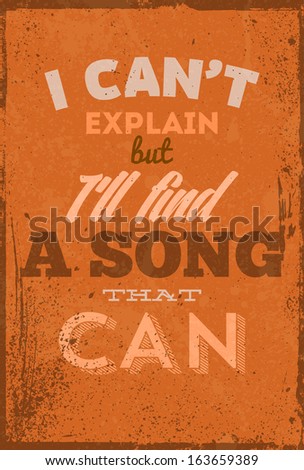 Vintage typography vector illustration with grunge effects Can be used as a poster or postcard Vintage typography vector illustration with grunge effects Can be used as a poster or postcard