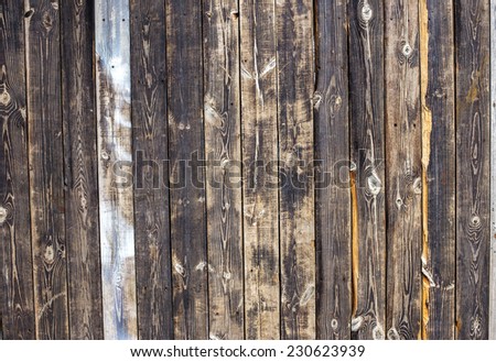 Old dark wood texture natural pattern wooden planks great as a creative artistic retro vintage background for design cover