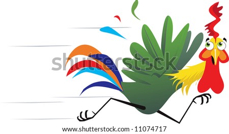 http://image.shutterstock.com/display_pic_with_logo/157696/157696,1207217332,1/stock-photo-illustration-of-colorful-cock-is-running-with-fear-11074717.jpg