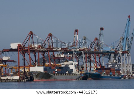 This is Keelung Port (also spelled jilong or chilong).  It\'s one of the busiest ports in East Asia.  It situation on the Pacific Coast, on the northeast coast of Taiwan