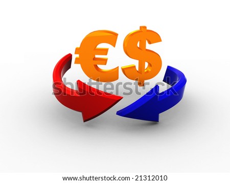 currency exchange sign