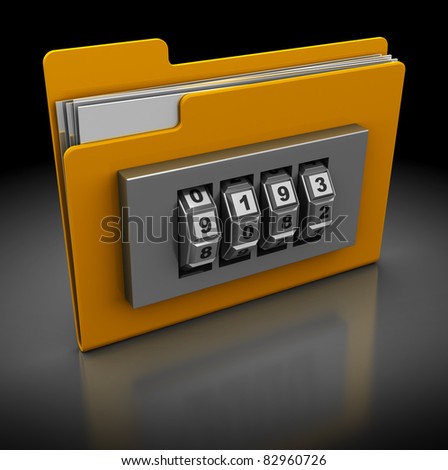 Combination Lock Icon