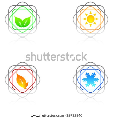 Four Seasons Symbols Four Seasons Symbols