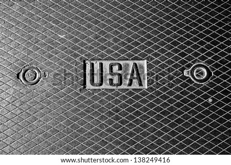 Sewer cover - USA