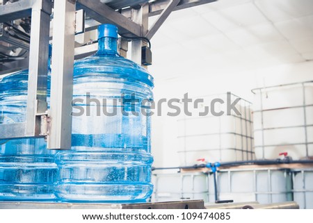 big water bottle production line