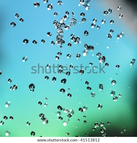 particles of water