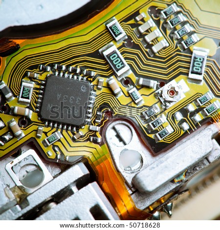 circuit board closeup