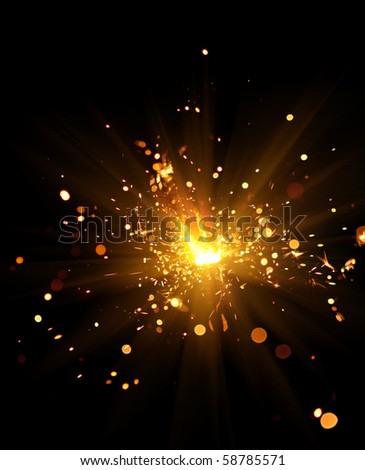 closeup view of burning sparkler closeup view of burning sparkler