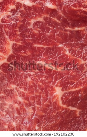 marbled meat texture