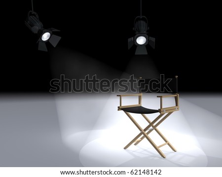 Chair in volume light