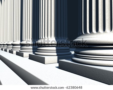 antique columns