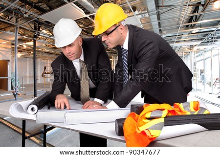 supervisors, managing a construction site
