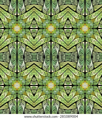 Green Infinity Pattern