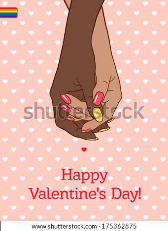 Clipart Lesbian Valentines Day 9