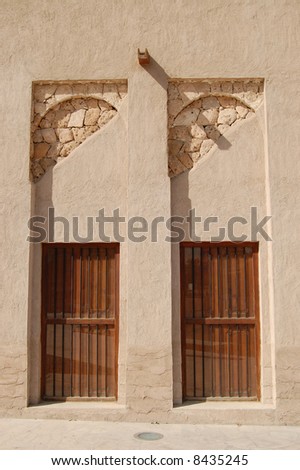 Arabian door entrance