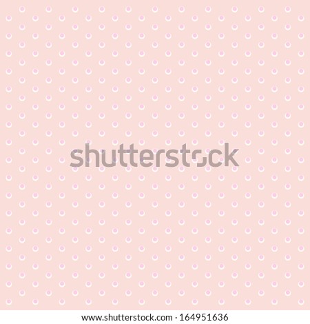 Simple retro background as pattern with dots ideal as baby shower background