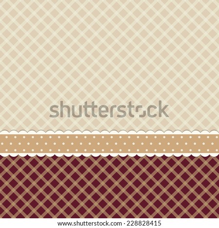 Primitive retro background as wallpaper in shabby chic style