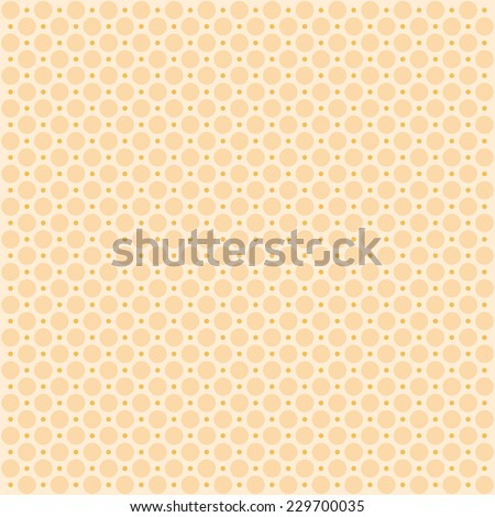 Primitive retro polka dots background in shabby chic style ideal for baby shower