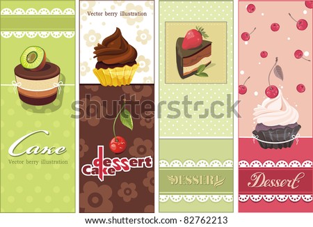 stock-vector-beautiful-vintage-card-with-sweet-cupcake-dessert-set-banners-design-invitation-background-vector-82762213