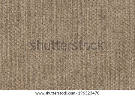 Photograph of un-primed artist\'s Linen duck coarse grain canvas texture sample.