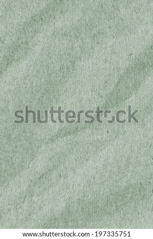 Photograph of recycle light Kelly Green paper coarse grain, crumpled grunge texture sample