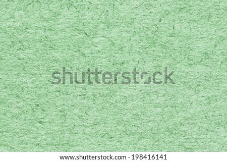 Photograph of recycle light Kelly green paper coarse grain, crushed, crumpled grunge texture sample