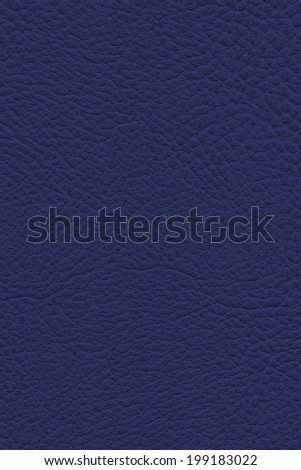 Photograph of artificial leather, Dark Navy Blue, coarse texture sample