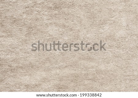 Photograph of recycle Off White kraft paper, coarse grain, crumpled, grunge texture sample
