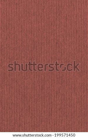 Photograph of recycle, handmade, striped, Dark English Red paper, coarse grain, grunge texture sample