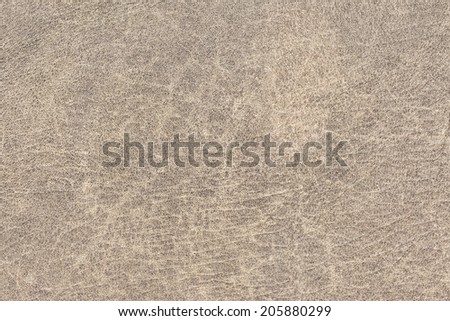 Photograph of old, weathered, rough, creased, coarse grained, exfoliated Grayish Brown leather grunge texture sample