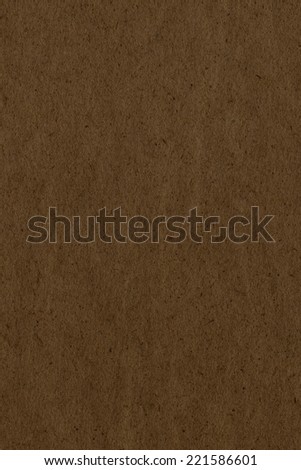Photograph of Raw Umber Brown Recycle Kraft Paper, coarse grain, crumpled grunge texture sample.