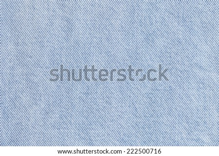 Photograph of Blue Cotton denim fabric crumpled texture sample.