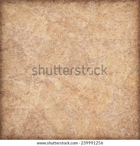 Recycle Brown Paper Coarse Bleached Mottled Vignette Grunge Texture